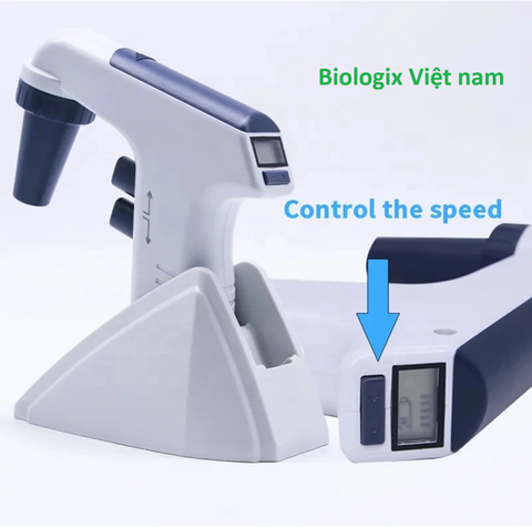 Dụng cụ Trợ hút Pipette 0.1- 100 mL hiển thị số điện tử-Pipette Filler, 01-2204, hãng Biologix