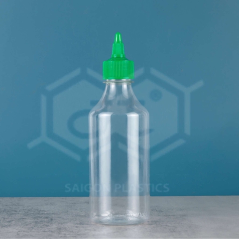 Chai nhựa pet trong 370ml