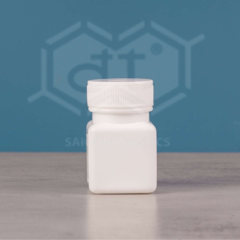 CHAI NHỰA HDPE TRẮNG SỨ 25ML