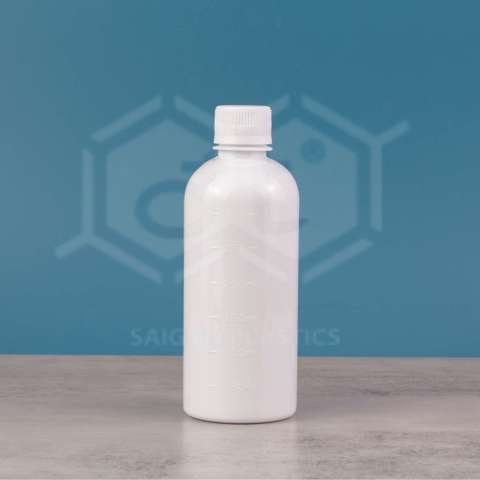 CHAI NHỰA PET TRẮNG SỨ 250ML