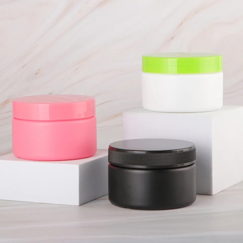 HŨ MỸ PHẨM NHỰA PP DÁNG TRÒN  ; DUNG TÍCH 100ML - 500ML