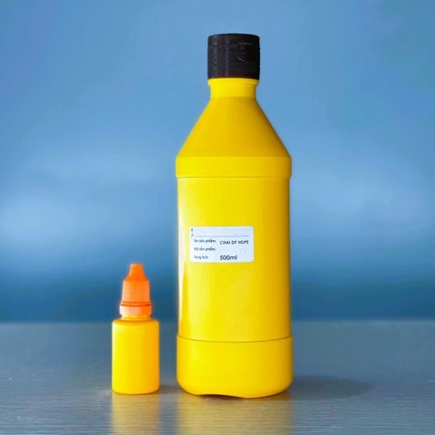 CHAI NHỰA HDPE ĐỰNG THUỐC NƯỚC/ DUNG DỊCH DƯỢC PHẨM 200ML - 500ML