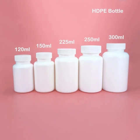 CHAI NHỰA  HDPE ĐỰNG DƯỢC PHẨM; DUNG TÍCH 120ML -300ML