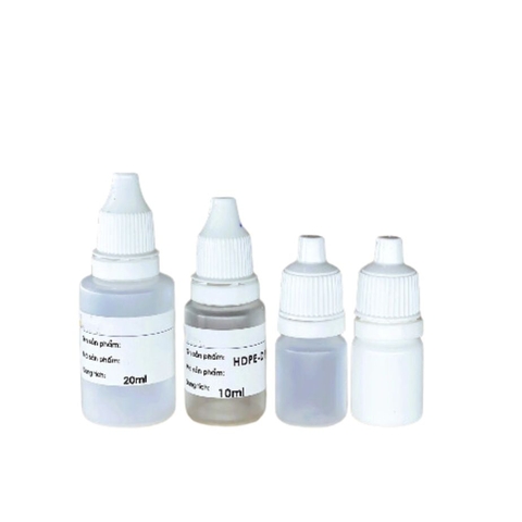 CHAI NHỰA HDPE 10ML - 20ML