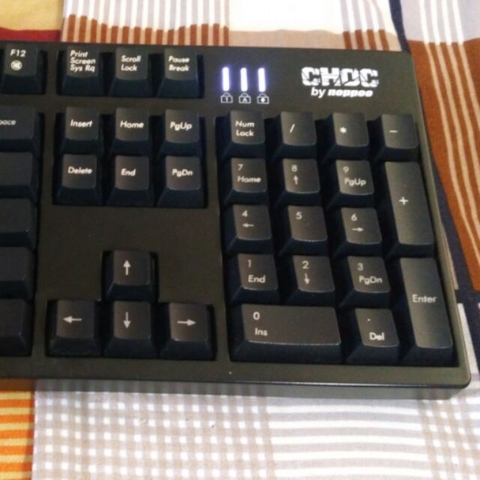Bàn phím cơ Noppoo Choc 2-104 Black switch (2nd)