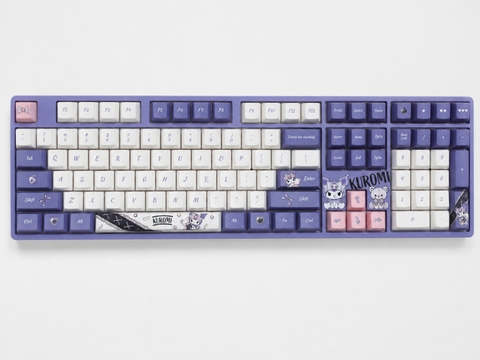 Bàn Phím Cơ Akko 5108 Kuromi 3 Mode (Cũ) - Hotswap Mạch Xuôi, Akko Yellow Pro | MKShop