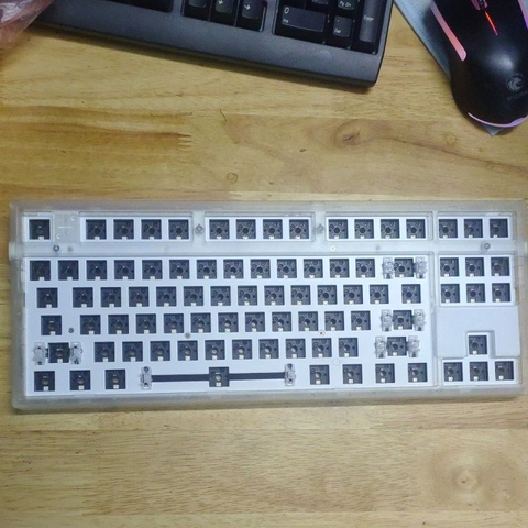 [Chính hãng] Bộ kit bàn phím cơ FL MK870 Hotswap RGB switch xuôi, sẵn foam
