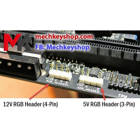 Thanh led RGB đồng bộ hub coolmoon, main Aura Sync, RGB Fusion, MSI Mystic Light, Asrock RGB