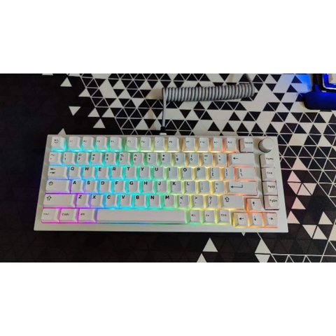 Bộ nút keycap CMK Aifei BOW WOB Cherry profile ABS double shot cho bàn phím cơ