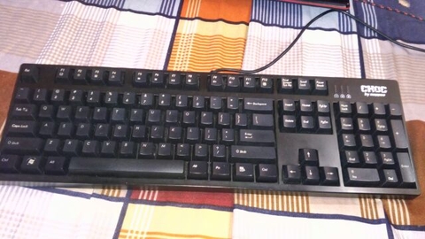 Bàn phím cơ Noppoo Choc 2-104 Black switch (2nd)