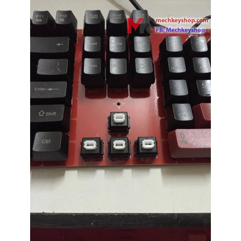 Bàn phím cơ Warship KM-101 switch ALPS - BH 6 tháng