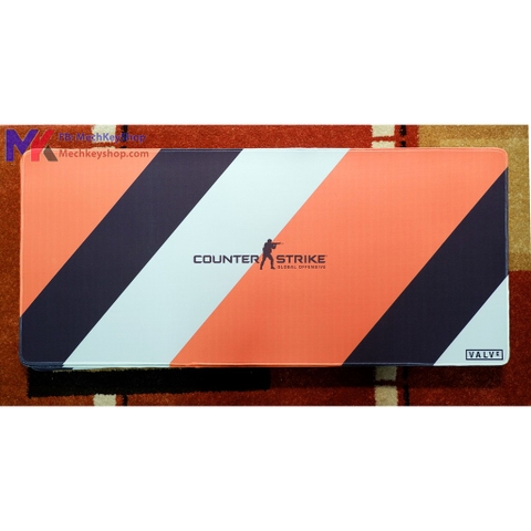 Tấm lót chuột cỡ 90*40 cm dày 4mm, hình Counter Strike: Global Offensive CSGO