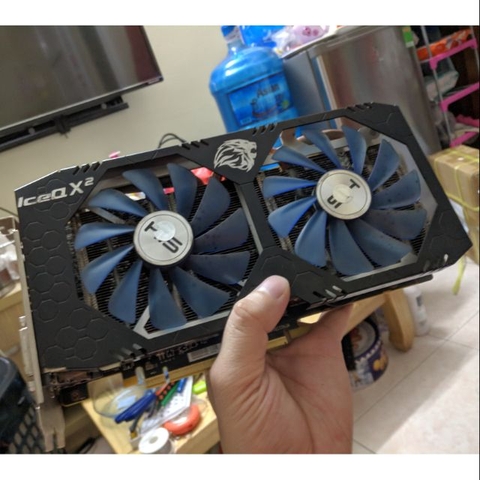 Card màn hình RX580 4GB HIS đã qua sử dụng