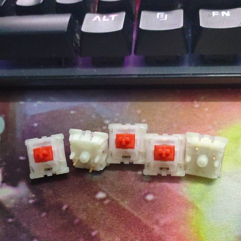 Công tắc bàn phím Gateron Milky Yellow Gateron Milky Black Milky Red cho bàn phím cơ