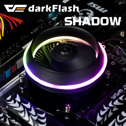 Tản nhiệt CPU RGB hỗ trợ Aura Sync, Mystic Light Aigo Shadow (socket 1151 - 1155 - 1156)