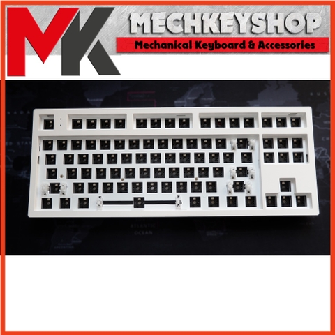 Bộ kit bàn phím cơ Keycool KC87 3 chế độ kết nối, mạch hotswap xuôi, RGB GZ87 M3