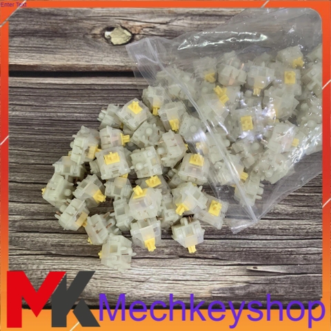 Công tắc bàn phím Gateron Milky Yellow Gateron Milky Black Milky Red cho bàn phím cơ
