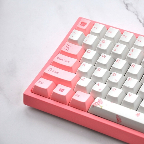 Bàn phím cơ Keycool KC84 2019 - Sakura PBT Sublimation