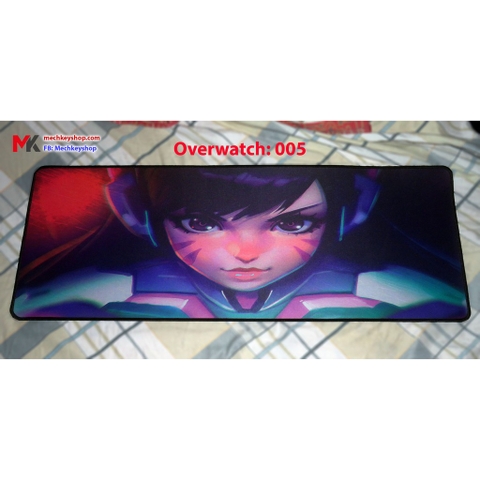 [THANH LÝ] Mouse pad overwatch 80x30cm dày 3mm [Giao Ngẫu Nhiên]