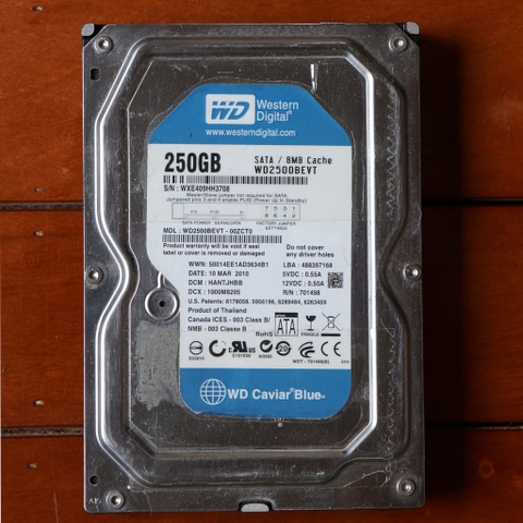 Ổ cứng máy tính 2nd, HDD 250GB, 320GB, 1TB các hãng SamSung, WD, Hitachi [GJ]