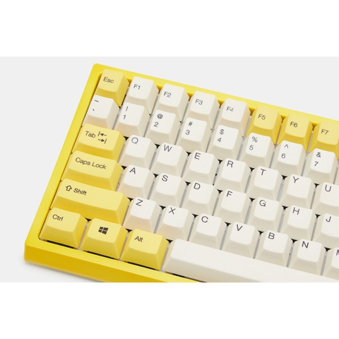 Bàn phím cơ Keycool KC84 2019 - Yellow PBT Sublimation