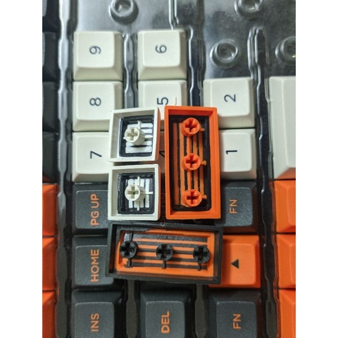 Bộ keycap Carbon PBT Double Shot DSA profile