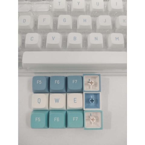 Bộ nút keycap FEKER OLIVIA SHOKO 8008 Heavy Industry PBT double shot CSA Profile