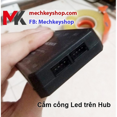 Thanh led RGB đồng bộ hub coolmoon, main Aura Sync, RGB Fusion, MSI Mystic Light, Asrock RGB