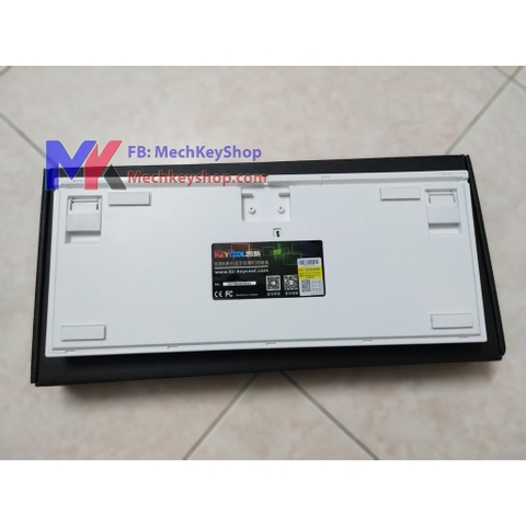 Bàn phím cơ Keycool KC84 2019 - White Gray