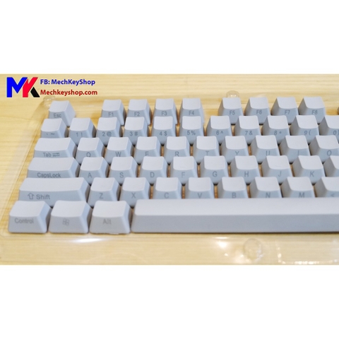 Bộ keycap 108 phím Thick PBT, Grey NINJA