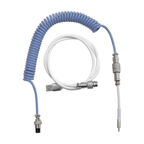Dây Cáp Custom Bàn Phím Cơ Ajazz Cable AL60, dây xoắn 3 đoạn tháo rời