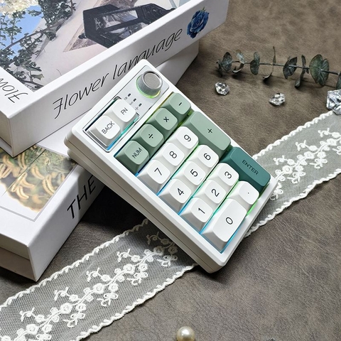 Bàn Phím Cơ Numpad Keycool K19 - 3 Chế Độ Kết Nối, RGB, Hotswap | MKShop