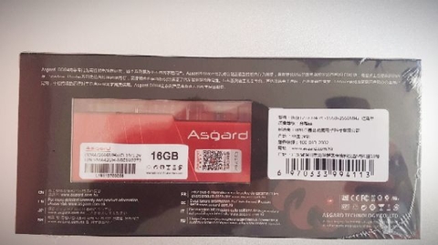 RAM máy tính DDR4 16GB 8GB Bus 2666 có tản Asgard T2