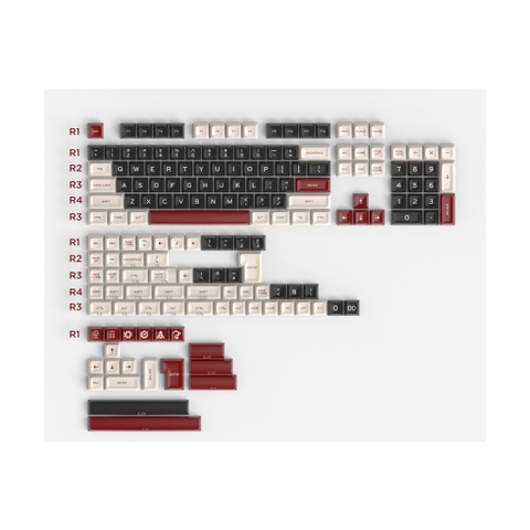 Bộ nút Keycap ROME SA AIFEI 172 nút bàn phím ABS DOUBLE SHOT
