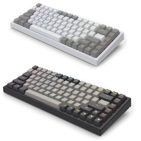 Bàn phím cơ KC84 Wireless 2.4G RGB Hotswap
