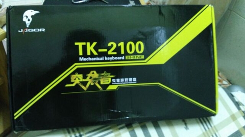 Bàn phím cơ JAGOR TK-2100