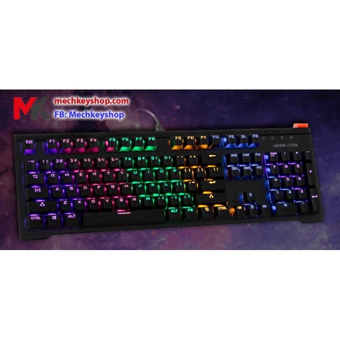 Bàn phím cơ Armcools led RGB - Blue switch Kailh