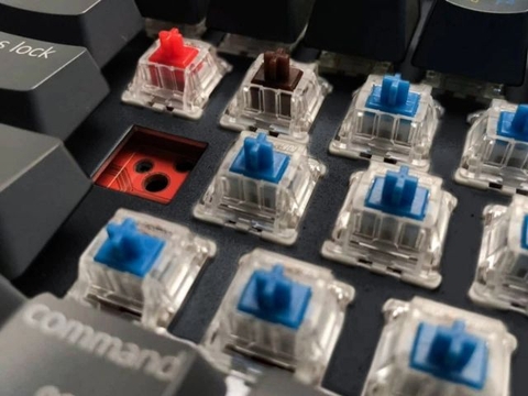 Bàn phím cơ Keychron K6 Hotswap RGB Aluminium Edition