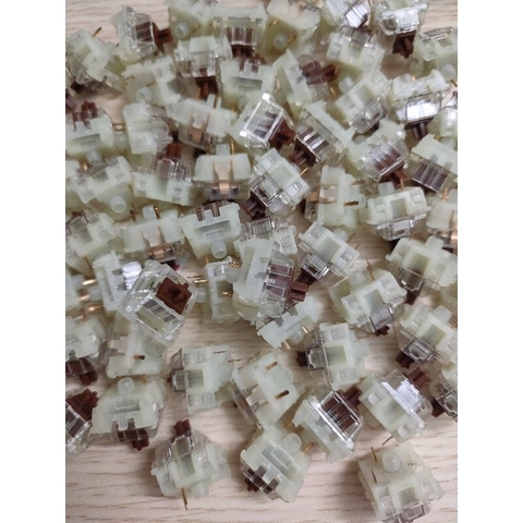 Bộ 68 công tắc switch Gateron Cap Brown cho bàn phím cơ