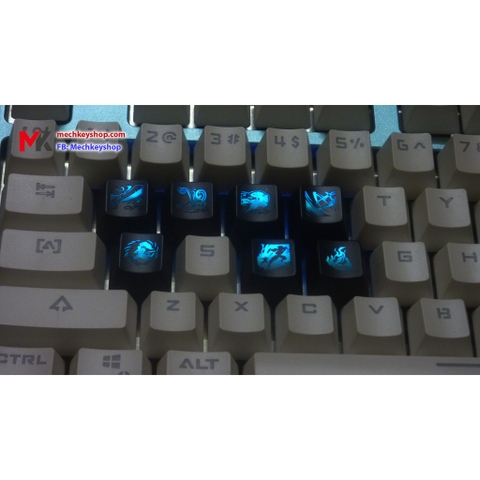 Bộ keycaps nút skill LMHT