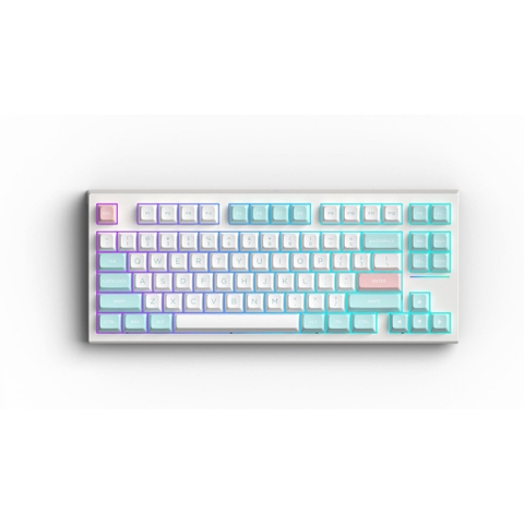 Bàn phím cơ FL-Esports FL750 Marshmallow (Gasket-mount, hotswap, 3 modes) - MKSHOP