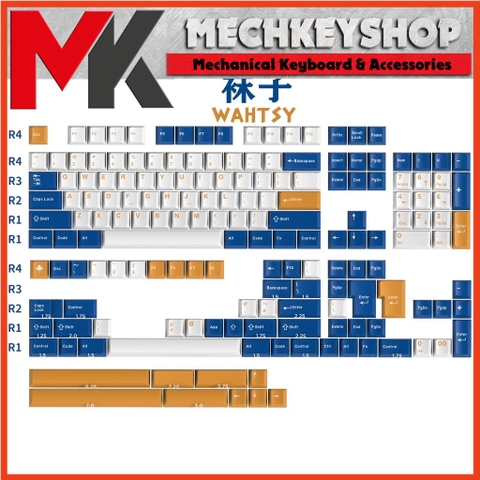 Bộ nút bàn phím keycap CMK Aifei Wahtsy ABS double shot