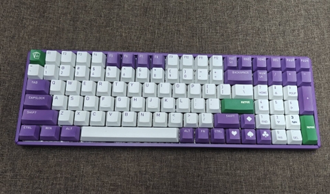 Bàn Phím Cơ IQUNIX F96 Joker (Cũ) - Vỏ Nhôm Lắp Ghép, Cherry Brown | MKShop
