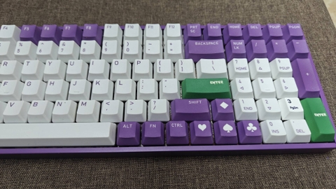 Bàn Phím Cơ IQUNIX F96 Joker (Cũ) - Vỏ Nhôm Lắp Ghép, Cherry Brown | MKShop