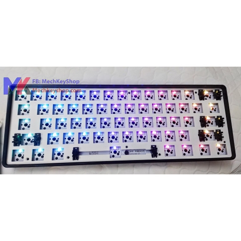 Bộ kit GK61s - Bluetooth 5.1, Led nền RGB, led cạnh, hỗ trợ gắn thêm thanh led