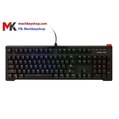 Bàn phím cơ Armcools led RGB - Blue switch Kailh