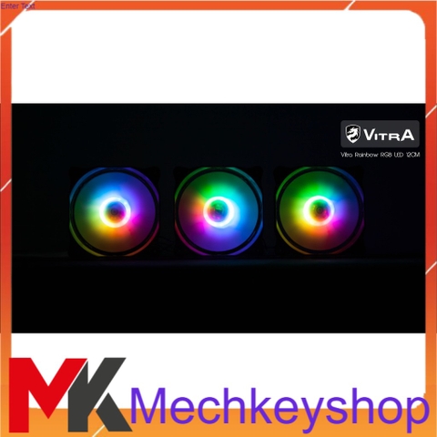 Fan led RGB Vitra không cần hub
