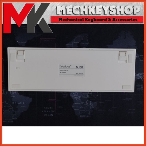 Bộ kit bàn phím cơ Keydous NJ68 AP - 3 chế độ kết nối - Hotswap - RGB