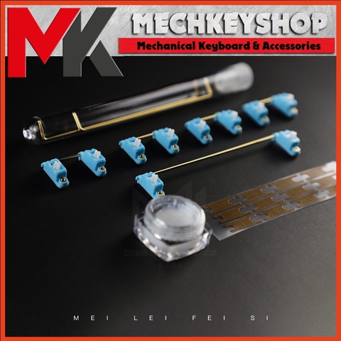 Bộ Stab ML V2 Pro Stabilizer PCB-Mount (tặng wire 7u) cho bàn phím cơ