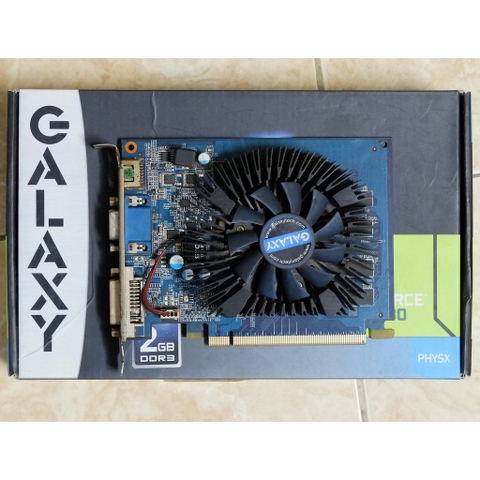 Card màn hình Galaxy Gt730 2GB DDR3 128 bit - Hàng dùng rồi còn hộp [GJ]
